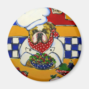 Imán Chef Bulldog