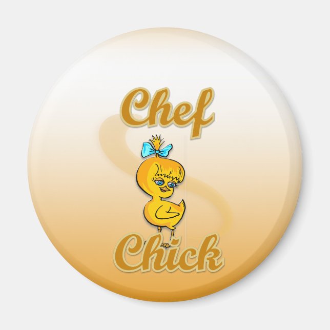Imán Chef Chick (Frente)