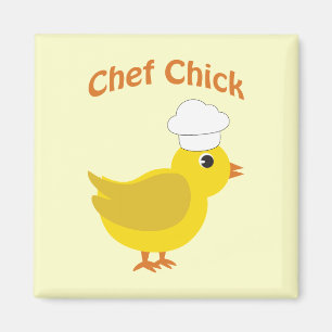 Imán Chef Chick