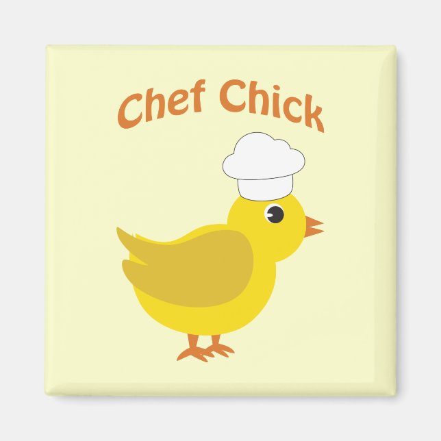 Imán Chef Chick (Frente)