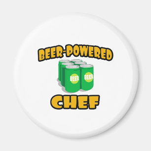 Imán Chef con motor de cerveza