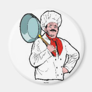 Imán Chef Cook Magnet