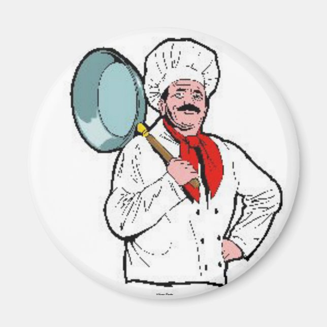 Imán Chef Cook Magnet (Frente)