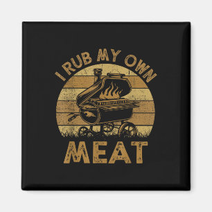 Imán Chef Dad I frotar mi propia carne Bbq Funny Barbeq