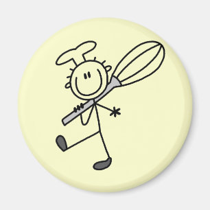 Imán Chef de Palitos con Batidor