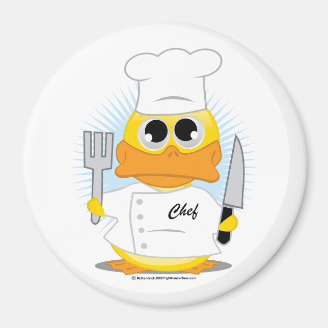 Imán Chef Duck (Frente)