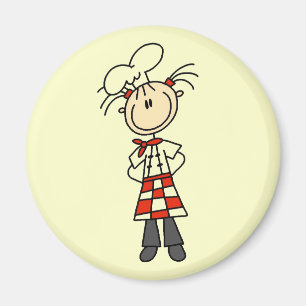 Imán Chef femenino