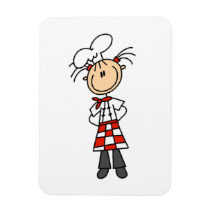 Imán Chef femenino
