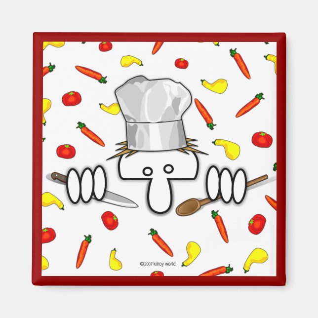 Imán Chef Kilroy Magnet 2 (Frente)