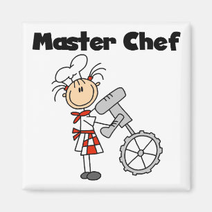 Imán Chef Maestro - Femenino