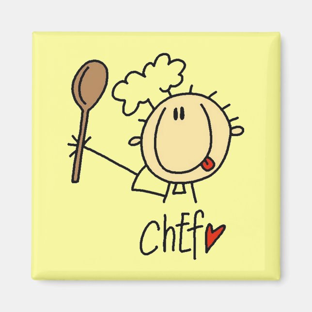 Imán Chef Masculino (Frente)