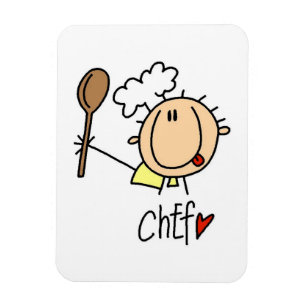 Imán Chef masculino