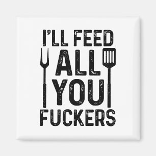 Imán Chef, yo te alimentaré a todos.