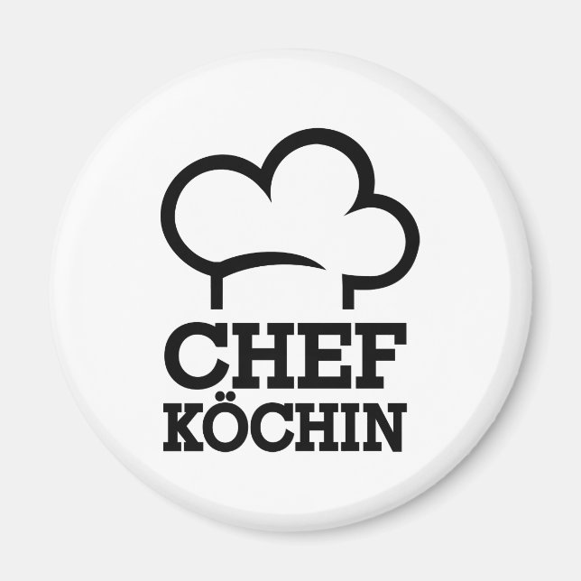 Imán Chefköchin Koch (Frente)