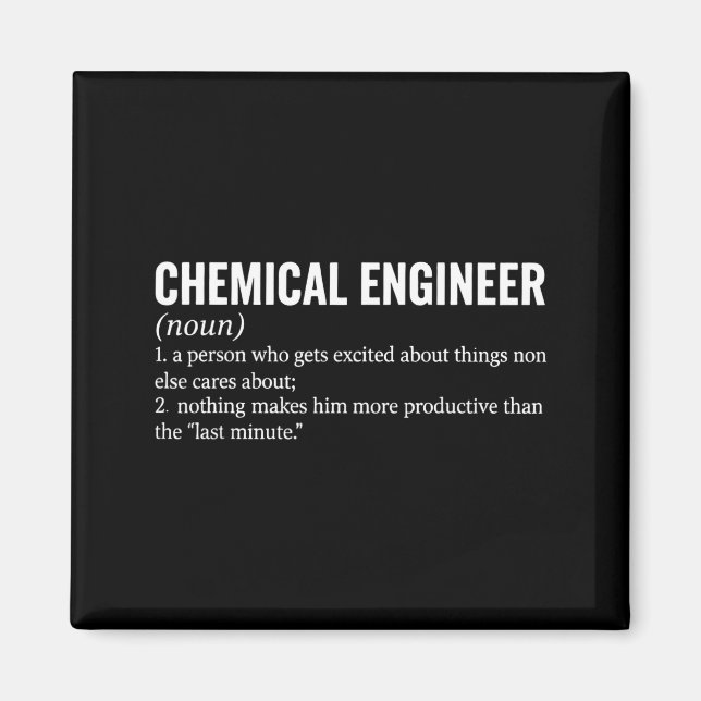 Imán Chemical Engineer Profession Definition Engineerin (Frente)