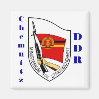 Chemnitz, Alemania Stasi Magnet DDR.