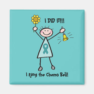 Imán Chemo Bell - cinta del trullo del cáncer ovárico