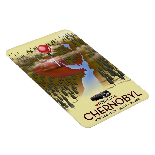 Imán Chernobyl, Pripyat, ucrania (Lado Derecho)