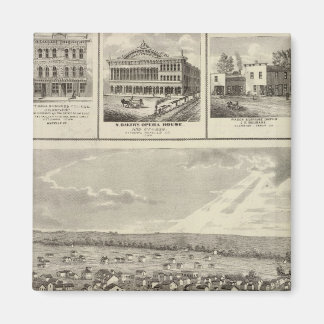 Imán Cherokee, Iowa, 1875 negocios en Centerville