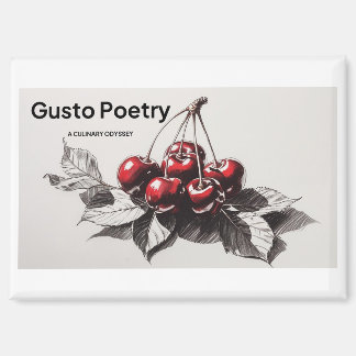 Imán Cherries Gusto Poetry