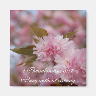 Imán Cherry Blossom Faith Magnet