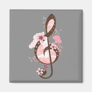 Imán Cherry Blossom Music