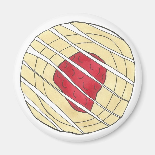 Imán Cherry Danish Viennoiserie Pastry Chef Bakery (Frente)