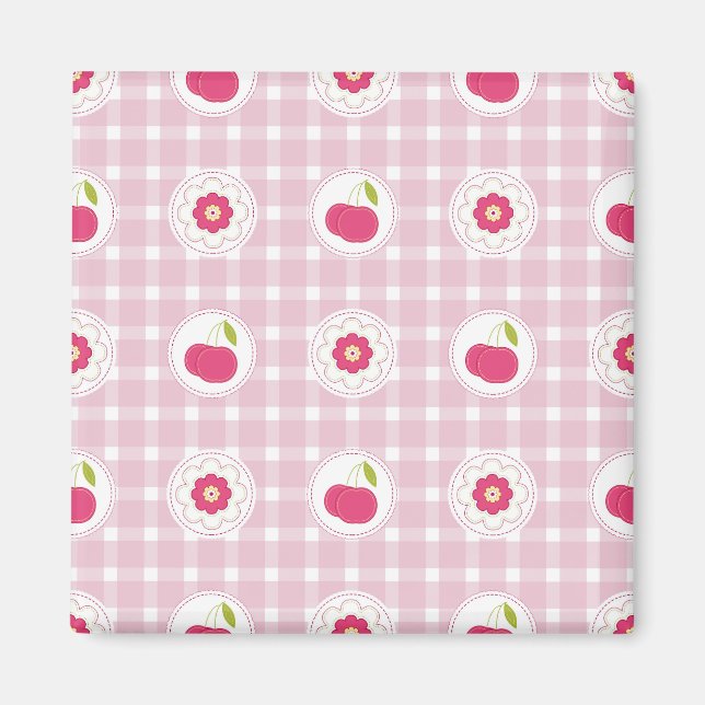 Imán Cherry Picnic Magnet (Frente)