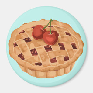Imán Cherry Pie