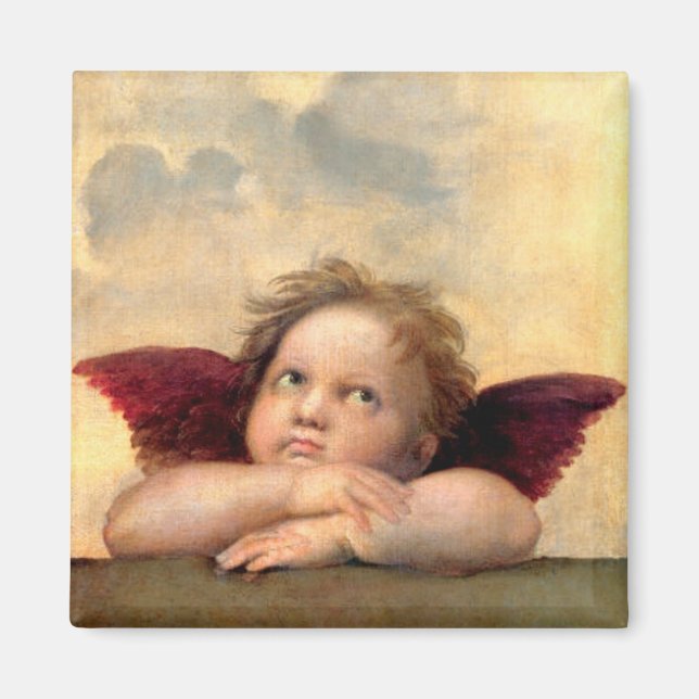 Imán Cherub por Raphael (Frente)