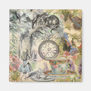 Imán Cheshire Cat Alice Wonderland Classic