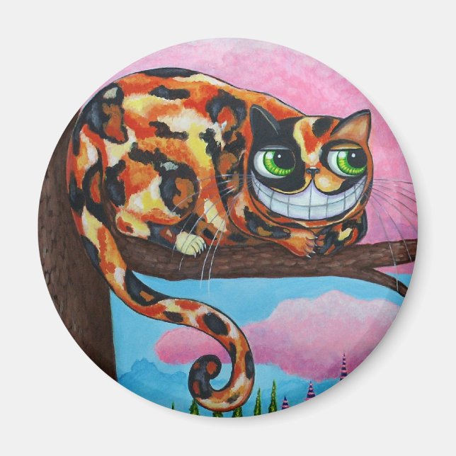 Imán Cheshire Cat Magnet (Frente)