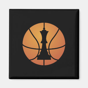 Imán Chess Bysketbyll Regalo Diversión para juego de ta