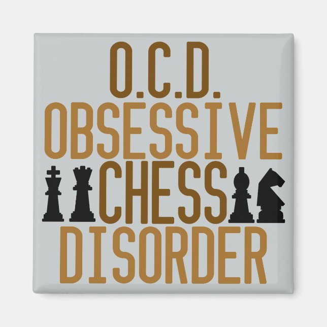 Imán Chess divertido (Frente)