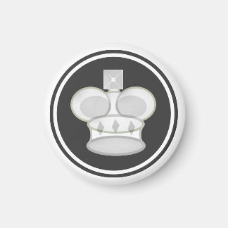 Imán Chess Piece White King