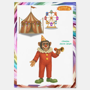 Imán Chester, payaso de circo