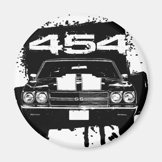 Imán Chevelle 454 (Frente)