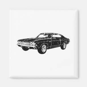 Imán Chevrolet 1969 Chevelle 396 SS