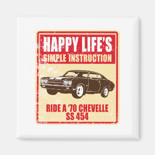 Imán Chevrolet 1970 Chevelle SS 454