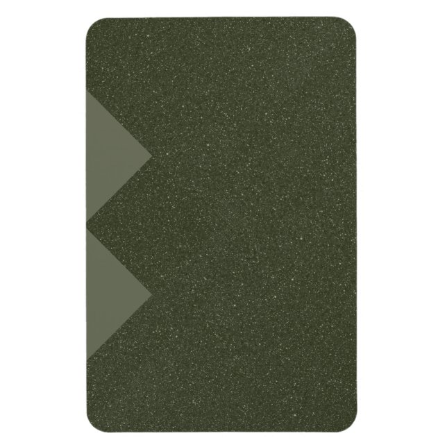 Imán Chevron Edge Musgo Verde – Personalizable (Vertical)