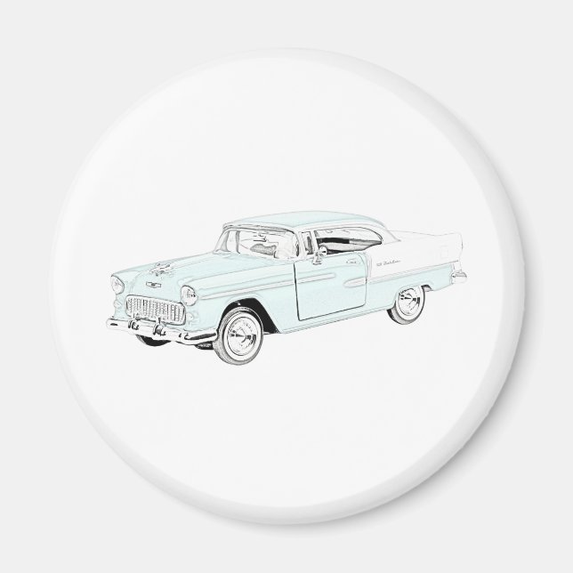 Imán Chevy Bel Air 1955 (Frente)