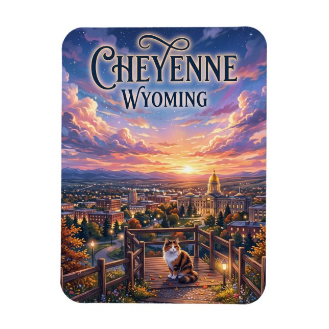 Imán Cheyenne EE. UU. (Vertical)