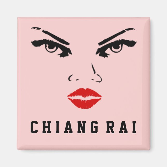 Imán Chiang Rai, mujer tailandesa (Frente)