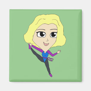 Imán chibi