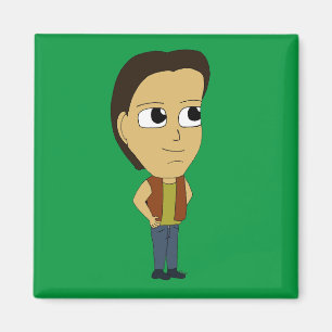 Imán chibi