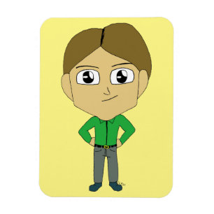 Imán chibi