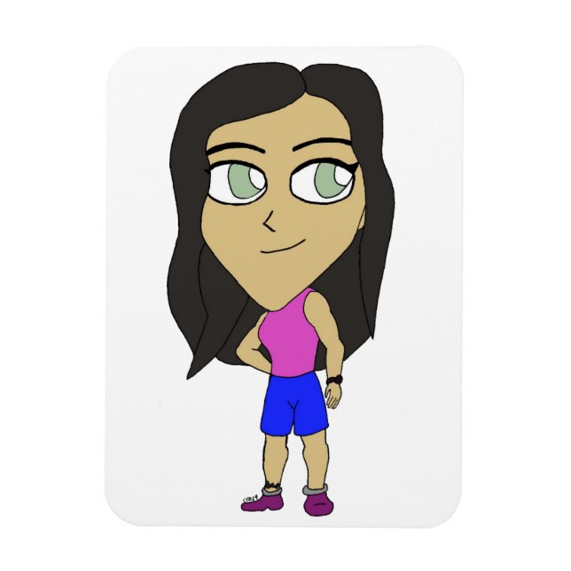 Imán chibi (Vertical)