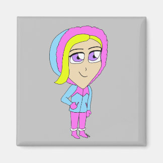 Imán chibi