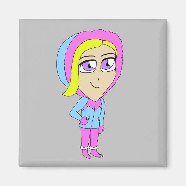 Imán chibi (Frente)