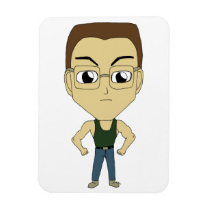 Imán chibi
